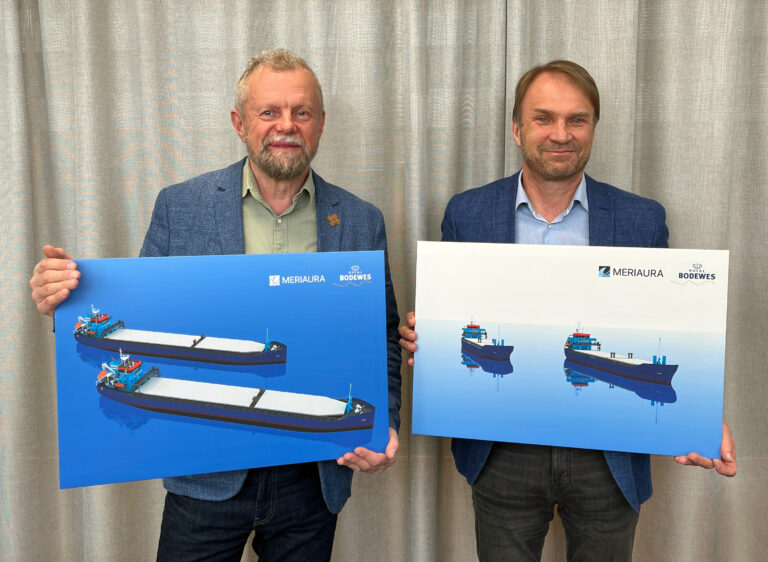 Meriaura orders two biofuel powered vessels and aims for carbon neutrality in 2030s