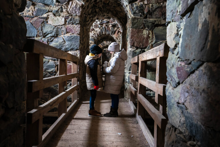 Suomenlinna on täynnä elämyksiä myös talvella