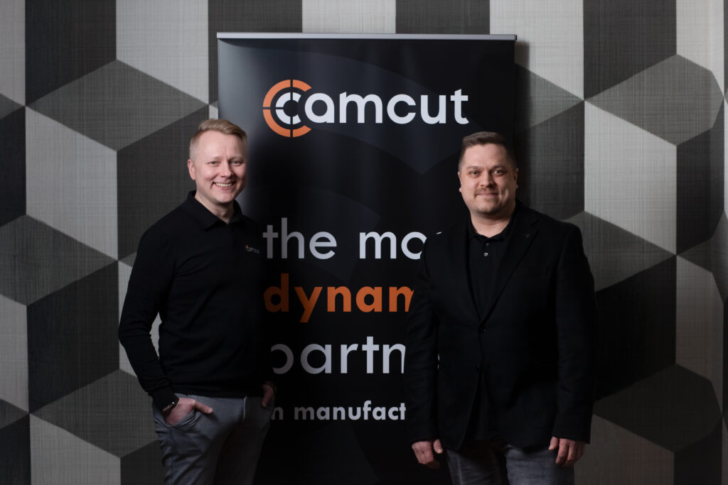 ”alusta Asti Olemme Pyrkineet Tekemään Asioita Toisin Kuin Muut. Yrityksemme Missio on Aina Löytää Asiakkaidemme Tarpeisiin Parhaat Ja Kustannustehokkaimmat Ratkaisut. Se on Ehkä Isoin Ajatus Yrityksemme Taustalla”, Camcut Groupin Operatiivinen Johtaja Janne Pesonen (vas.) Ja Toimitusjohtaja Mikko Vepsäläinen Korostavat. Kuva: Tero Lähdesmäki